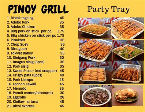 papa guts menu|Filipino Street Food .